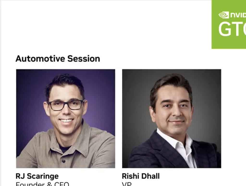 NVIDIA GTC 2025 Speaker RJ Scaringe